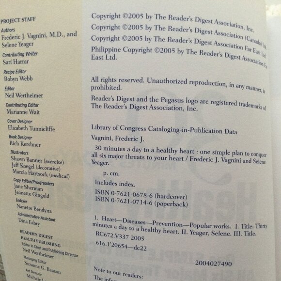 Healthy Heart Program with Recipes & Food Counter Book to monitor what you eat - Picture 13 of 16